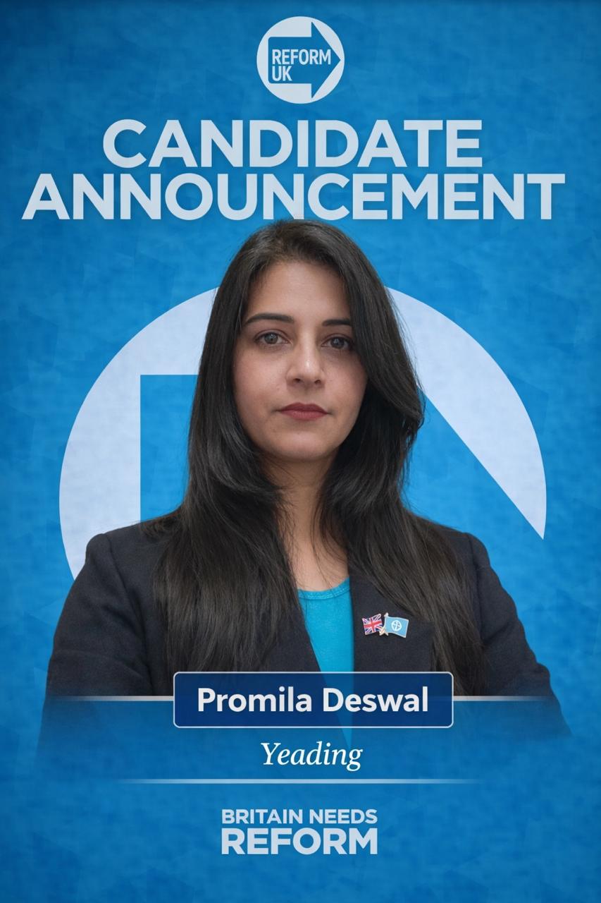 Promila Deswal – Yeading Reform UK candidate and local election 2026